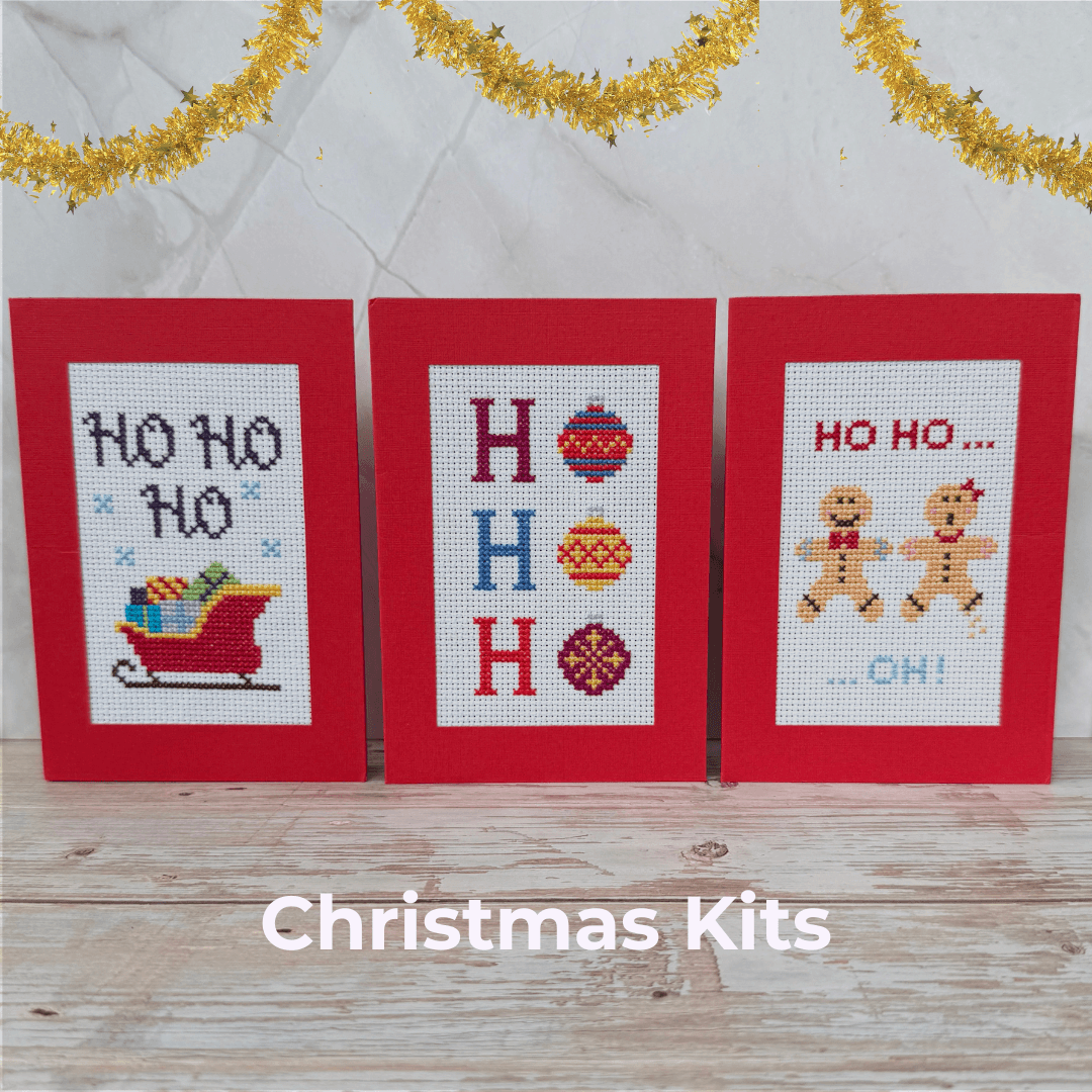 Gingerbread man presewn gift tag